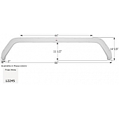 Icon Fender Skirt Sunline Travel Trailers Including The Solaris 66 Inch 14-5/8 Inch  White 12245