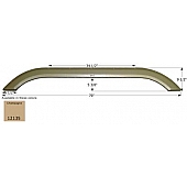 Icon Fender Skirt For Forest River  Palomino Puma Unleashed 70 Inch 9-1/2 Inch Champagne 12346