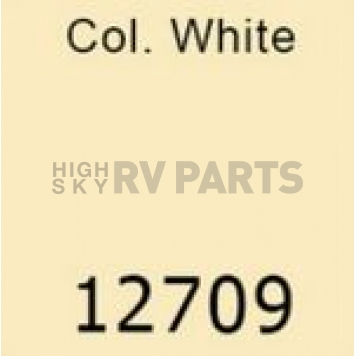 Icon Fender Skirt For Evergreen RV Brand Bay Hill 75-1/2 Inch 16-1/2 Inch Colonial White 12709-1