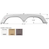Icon Fender Skirt For Thor  Dutchmen/ AeroLite 67-1/2 Inch 13-1/4 Inch Wheel Arch 12544
