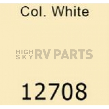 Icon Fender Skirt For Evergreen RV  Bay Hill 77-3/4 Inch 15-1/2 Inch Colonial White 12708-1
