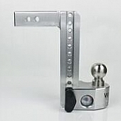 Weigh Safe Hitch Ball Mount 2 Inch Receiver  x 10 Inch Drop - WS10-2