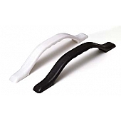 Topline Manufacturing Exterior Grab Bar 10-3/4 inch Arched White H275-02C