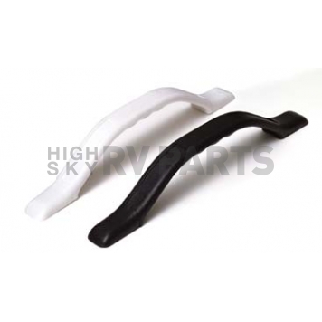Topline Manufacturing Exterior Grab Bar 10-3/4 inch Arched White H275-02C