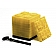 Camco Leveling Block 8 inch x 8 inch Plastic Yellow - Set of 10 - 44512