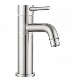 Dura Faucet Kitchen - Single Handle Vessel - Brushed Satin Nickel - DF-NML800-SN