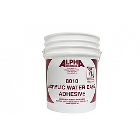Alpha System Water Base Adhesive 5 Gallon Bucket - N801000P