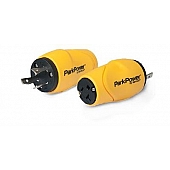 Marinco One Piece Adapter 15 or 20 Amp Straight Blade Connector & 30 Amp Locking Plug - S30-15RV
