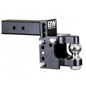 B&W Trailer Hitches Pintle Hook - 2-1/2 inch Receiver Mount and 2-5/16 inch Ball - TS20056
