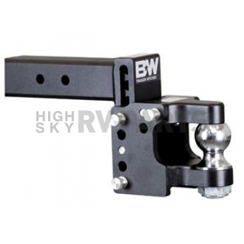 B&W Trailer Hitches Pintle Hook - 2-1/2 inch Receiver Mount and 2-5/16 inch Ball - TS20056