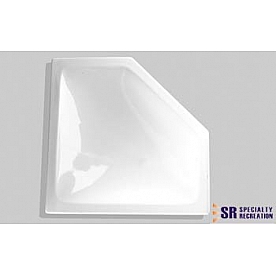 Specialty Recreation Neo Angle Skylight 24 Inch x 11 Inch - White - Single - NN208