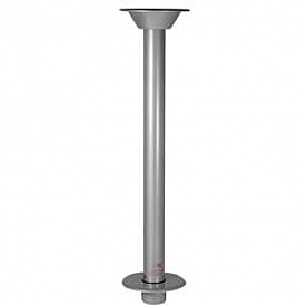 ITC INCORP. Table Leg Silver 31 inch Silver Steel - 81TL31-S