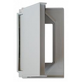 Valterra Receptacle Cover - Duplex White Thermoplastic - DG52516VP