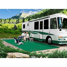 Prestofit RV Patio Mat 9 Feet x 6 Feet Green - 2-0080