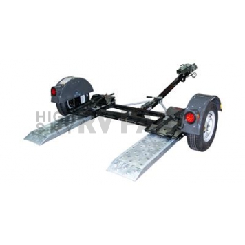Demco RV Car Dolly Unassembled - 4800 Pound Towed Vehicle Weight/ 3500 Pound Axle Capacity - 9713093