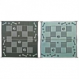 Ming's Mark RV Patio Mat -  9 Feet x 9 Feet  Woven Polypropylene - DA1