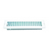 AP Products Heating/ Cooling Register - Rectangular White - 013-640