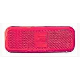 Optronics Clearance Marker Light - 4 Inch x 1-1/2 Inch Red - MC44RBP
