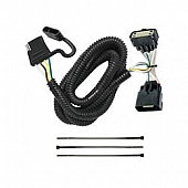 Tekonsha Trailer Wiring Connector Vehicle End 4 Flat  - 118540