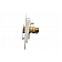 Thetford Fresh Water Inlet White - with Brass 1/2 inch MPT Check Valve - 94224