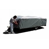 Adco SFS AquaShed RV Cover for 16 foot Folding/ Pop Up Trailers - Gray Polypropylene - 12294
