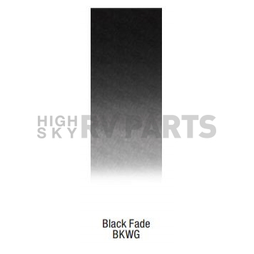 Lippert Components  Solera Awning Fabric - 18 Feet x 8 Inch Extension - Black Fade Anti-Scuff/ Anti-Mildew Vinyl Fabric-1