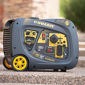 Firman Whisper Series Power Inverter Generator - 3000 Watt Gasoline Type - W03081