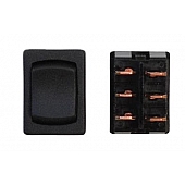 Valterra Multi Purpose Switch 16 Amp Black 3 Per Bag - DG267PB