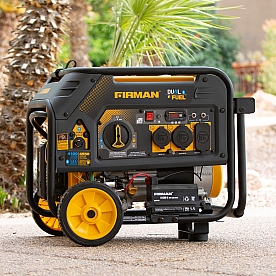 Firman Power Generator - Gasoline/Liquid Propane 4550 Watt - H03651