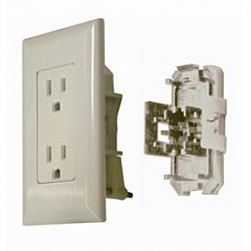 Valterra Receptacle 110 Volt Dual Ivory - DG15IVVP