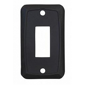 Valterra Switch Plate Cover Black - 1 Per Card - DG115VP