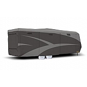 Adco Designer SFS Aquashed RV Cover for 33.5' Toy Haulers - Gray Polypropylene