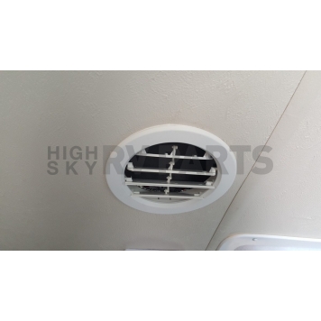 Valterra Heating/ Cooling Register - Round White - A10-3358VP-1