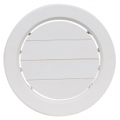 Valterra Heating/ Cooling Register - Round White - A10-3358VP