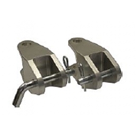 NSA RV Tow Bar Adapter With Ready Brute Tow Bars To Demco Tabless Baseplate Set of 2 - 10019