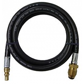 MB Sturgis Propane Hose 72 inch - Connecting An Auxiliary Propane Tank To A Sturgi-Stay Quick Disconnect Fitting