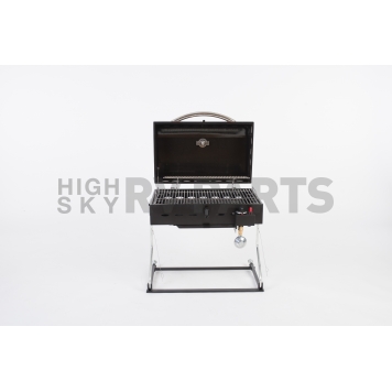 Faulkner Barbeque Grill Propane 25 inchx14 inch Stainless Steel - 52301-5