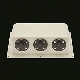 Zamp Solar 3 Port Power Inlet - ZS-CB-3PORT