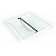 Camco 14 inch x 14 inch Roof Vent Lid Jensen for Metal Vent 2004 and On - White - 40153