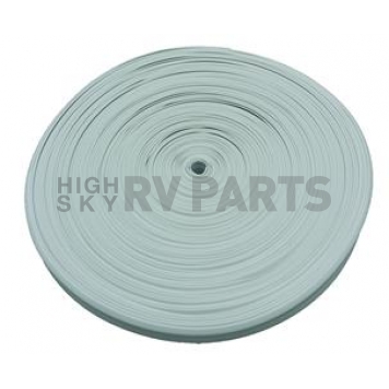 AP Products Trim Molding Insert - 100' x 1 inch White Vinyl - 011-306