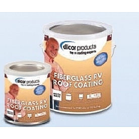 Dicor Corp. Roof Coating for Fiberglass RV Roofs - RP-FRCT-1