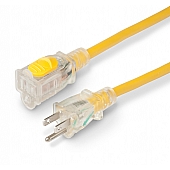 Marinco Extension Cord - 15 Amp 25 Feet length Yellow - 150025RV