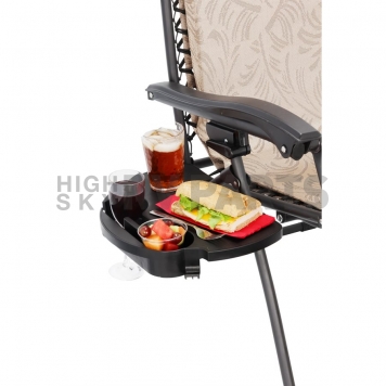 Camco Chair Side Tray Black - 51834-1