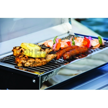 Camco Barbeque Grill Electric Stainless Steel - 58120-9