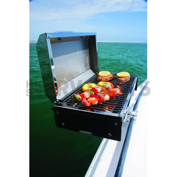 Camco Barbeque Grill Electric Stainless Steel - 58120-8