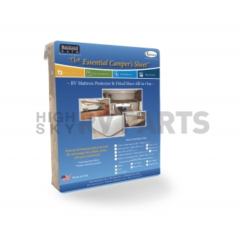 Mattress Safe Protector 34 inch Bunk Beige - The Essential Camper's Sheet - CWCS-3474 FN-1
