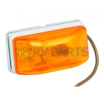 Bargman Clearance Marker Light - 2-1/8 Inch x 1-1/16 Inch  Amber - 203233