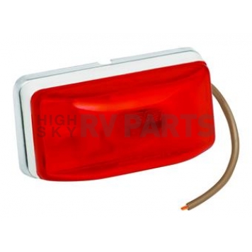 Bargman Clearance Marker Light - 2-1/8 Inch x 1-1/8 Inch Incandescent Red - 203234