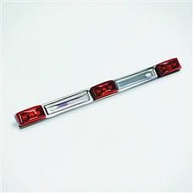 Bargman Clearance Marker Light - 14-1/4 Inch x 1-1/16 Inch LED Red - 47-99-034