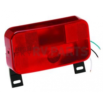 Bargman Trailer Stop/ Tail/ Turn/ License Light with Red Lens 